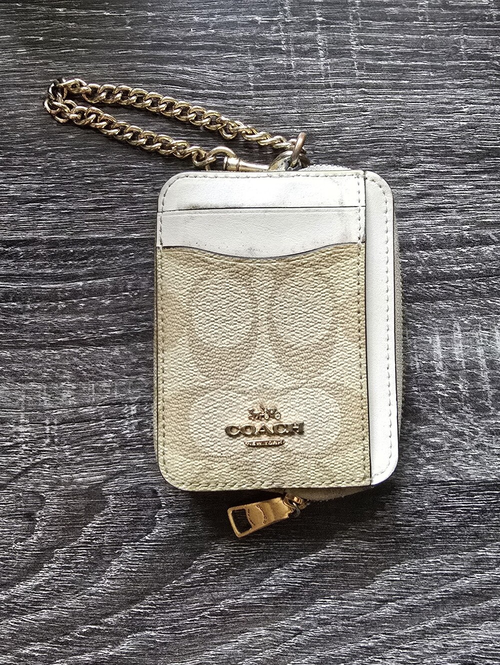 Coach Zip Card Case